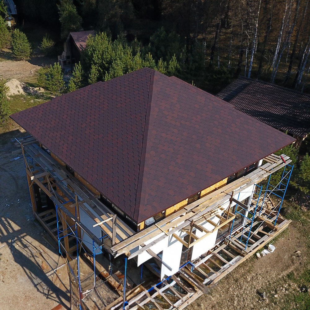 Шатровая крыша в Долинске и Сахалинской области